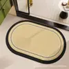 Alfombrilla para suelo de baño, alfombrilla antideslizante para entrada de baño, alfombrilla absorbente de tierra de diatomeas, alfombrilla especial para pies para inodoro, alfombrilla de alfombra para lavabo