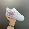 Tênis FAI Air Force One Cogumelo Pequeno Original Puro com Solado Grosso Masculino e Feminino Confortável Antiderrapante Sapatos Casuais Tendência da Moda para Casais