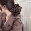 Lazo para el Cabello Extra Grande, Estilo Celebridad de Internet, Nueva Diadema de Cuero para Principios de Otoño 2026, Alta Calidad, Accesorio para el Cabello No Dañino para Mujeres