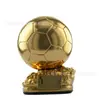 Trofeo de Fútbol de Apertura Jugador Bota de Oro Balón de Oro Souvenir del Partido Medalla de Premio para Atleta Evento Producto Transfronterizo
