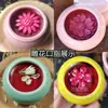 Caixa de Batom de Cerâmica Tradicional DIY Bálsamo Labial Frasco de Rouge Estilo Antigo Materiais para Fazer Frasco Dosador Pequeno