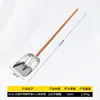 Pala de Alimentación Gruesa de Acero Inoxidable 304 Pala para Basura Pala de Nieve Retirada de Nieve Pala de Nieve Pala de Acero Pala de Cabeza Cuadrada Herramienta Agrícola