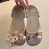 2026 Novo Estilo Flor Artificial Moda Fivela Decorativa de Alta Qualidade Adequada para Tamancos de Ballet de Meninas Flor para Sapato Fivela de Sapato