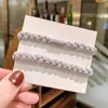 Simple Cuerda para el Cabello Coreana para Mujer, Cuerda Trenzada de Dos Tonos, Accesorio para el Cabello de Alta Elasticidad Estilo Mori, Diadema, Goma Elástica, Anillo para el Cabello