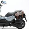 Carro esportivo Wolf adequado para Husky ADV150 bolsa lateral bolsa lateral caixa lateral retrô bolsa para capacete à prova d'água liberação rápida