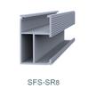 Suministro Directo de Fábrica Accesorios para Soportes Solares Fotovoltaicos Riel Guía Fotovoltaico Aleación de Aluminio Longitud Opcional
