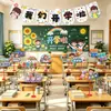 Señales Decorativas de Mesa para la Temporada de Regreso a Clases 2026, Adornos de Escritorio, Accesorios para Fotos de Salón de Clases de Jardín de Infancia, Arreglos para la Atmósfera de la Ceremonia de Regreso a Clases