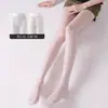Medias 0D negras para mujer, estilo fino de verano, antienganches, duraderas, invisibles, alta transparencia, medias negras sexys, coquetas y sensuales