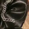 Diseño de Collar de Cadena Completa de Diamantes Hermoso para Mujer de Primavera y Verano Nuevo Collar Frío Europeo y Americano Accesorios de Joyería Personalizados para Clavícula