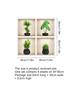 ATW6005-ZY novos adesivos de parede em vasos de plantas verdes, adesivos decorativos para quarto e sala de estar, fabricantes de adesivos de parede autoadesivos