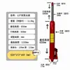 Hidráulica Vertical Extendida 0 kg Bomba Simple Superior Bomba Doble Fondo Puntiagudo Fondo Plano Carrera Larga 0 kg Superior para Grúa Hidráulica