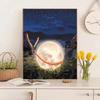 Pintura al Óleo Digital DIY Pintura al Óleo Hecha a Mano Colorear Regalo de Cumpleaños Exquisita Pintura Acrílica Decorativa Pintada a Mano Puesto Mayorista