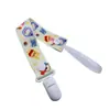 Pegamento para dientes de juguete clip fijo portátil anticaída con clip corto anticaída para niños cadena cuerda anticaída para chupete