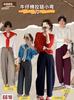Pantalones de Pierna Ancha para Mujer, Pantalones Delgados de Otoño, Pantalones de Traje Estilo Nuevo 2025, Pantalones Casuales de Alta Gama, Pantalones Rectos Fluidos
