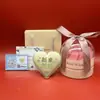 Insignia Corporativa Personalizada Logo Oro Puro 999 Pastel de Corazón Dulce Regalo de Confesión para Novia Lote de Oro Shuibe