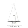 Candelabro de Restaurante Gotas de Agua Nórdico Diseñador Danés Lámpara de Mesa Artística para Mesita de Noche de Dormitorio Lámparas de Vidrio Personalizadas en Forma de OVNI