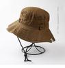 Sombrero de pescador de ala grande de algodón lavado de alta calidad para primavera y otoño, ideal para acampar al aire libre, montañismo, senderismo, pesca, a prueba de sol, para hombre y mujer.