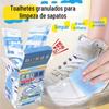 Armazém Global Sapatos Brancos Cola Macia 3D Tecido Granulado Limpeza Lenços Umedecidos Lenços Umedecidos para Sapatos Suprimentos Domésticos Tecido Granulado Sapatos Brancos