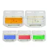 Luces Laterales LED para Camión 24V Señalador de Giro Amarillo de Tres Lados Iluminación de Piso de Doble Fila Sin Puntos Ciegos Luces de Cintura Lateral para Camión y Remolque Súper Brillantes