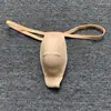 Tanga Graciosa para Hombres en Bañador con Almohadilla de Esponja Ropa Interior para Hombre Bolsa Convexa en U Inserto de Esponja Extraíble