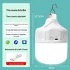 Luz de barraca de LED para mercado noturno, luz de carregamento USB, luz de emergência externa superbrilhante de alta potência, lâmpada de iluminação para acampamento e viagem