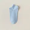 Calcetines Finos Bajos para Mujer de Primavera y Verano, Calcetines Cortos Invisibles, Talón Antideslizante, Transpirables, Absorbentes de Sudor, Versátiles