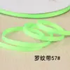 Cinta de Tejido Nervado Fina de 0.6 cm, Cinta Nervada Colorida de Alta Densidad, Accesorios para Bordes de Prendas, Cinta al por Mayor en Stock