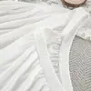 2026 Otoño e Invierno Nuevo Estilo Europeo y Americano Transpirable Elástico Tejido Pijama Conjunto de Dos Piezas Holgado de Manga Larga Pantalones Largos Ropa de Casa para Mujer