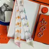 Cinta de Twill de Seda Versátil Decorativa Estilo Coreano Nueva con Estampado de Leopardo y Anacardos para Envolver Bolsas, Bufanda de Seda, Pañuelo Pequeño para el Cuello