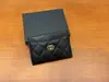 Estilo Tweed Estilo S Cartera Pequeña con Cremallera Cartera para Monedas Cartera para Tarjetas de Cuero Genuino Piel de Vaca Cartera con Patrón de Bolas de Caviar Cartera para Tarjetas Cartera Suelta para Mujer