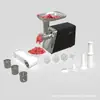 Molino de Carne Multifuncional de Exportación 110V220V Molino de Carne Eléctrico Máquina Embutidora de Salchichas Máquina Cortadora de Verduras Europea, Americana, Británica y Australiana