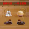 Lámpara aromática vintage de lirios del valle, lámpara para derretir cera de velas, lámpara de ambiente para dormitorio, lámpara de mesa, lámpara de noche, regalo de nicho de alta gama