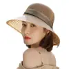 Verão Mulheres Ao Ar Livre Chapéu de Sol Casual Legal Chapéu Estilo Coreano Na Moda Viagem Chapéu de Sol Moda Férias Praia à beira-mar Chapéu