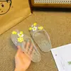 Pingentes de sapato de girassol são compatíveis com sapatos transparentes de cristal populares, sapatos de gelatina da moda e tamancos.. Charms de sapato DIY para mulheres