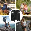 Bolsa para Celular para Corrida, Bolsa Colete para Montanhismo ao Ar Livre, Bolsa Colete para Ciclismo Caminhada, Mochila Leve para Armazenamento de Esportes, Bolsa para Garrafa de Água