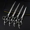 5,5/6,0/6,5/ 7,0 polegadas Tesouras de Cabeleireiro Personalizadas Shenxingzhe Tesouras de Corte de Cabelo com Pontas Afiadas