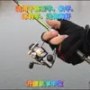 Carrete de Pesca Miniatura, Carrete de Pesca Ultra Pequeño de Acero Inoxidable Completamente Metálico, Carrete para Pesca en Balsa, Pesca en Hielo, Pesca en Roca, Carrete de Pesca con Señuelo