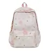 Nova Mochila Estilo Coreano Ins Desenho Animado Estrela para Mulheres, Grande Capacidade, Leve, Bolsa Escolar para Estudantes, Mochila Casual de Viagem