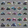 100 Pegatinas de Camiones Monstruo Serie de Coches de Moda Bigfoot Casco Impermeable DIY Equipaje Diario Pegatinas