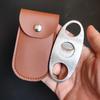 Tijeras para Cigarros Redondas de Cabeza Grande y Calibre Grande Personalizadas Simples para el Hogar Producto para el Hogar Portátil de Plástico Tijeras para Cigarros Cigarros