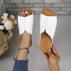 Punto Transfronterizo 2024 Nuevas Sandalias de Plataforma de Cuña para Comercio Exterior para Mujer de Fondo Grueso para Mujer Casual Ligeras Talla Grande