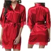 Ventas Directas de Fábrica Comercio Exterior Ropa de Dormir Sexy Tallas Grandes para Mujer Europea y Americana, Batas de Baño, Batas de Baño Elásticas Holgadas de Talla Grande, Vestidos de Noche