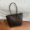 2026 Bolso Tote de Cuero Suave Arrugado Estilo Vintage Nuevo Gran Capacidad Bolso de Hombro Único Moda Versátil para Viajes Diarios Bolso de Mano Cruzado