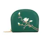 Fábrica de Origen Mini Porta Tarjetas Transparente con Cremallera de PU para Mujer, Porta Tarjetas Multifuncional con Logo Personalizable, Mayoreo
