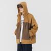 Chaqueta de Trabajo Personalizada para Hombre Primavera y Otoño 2024 Nueva Marca de Moda Tops con Capucha Otoño e Invierno Chaqueta Negra Atractiva