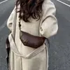 Bolso pequeño retro para mujer, nuevo diseño elegante, bolso croissant de moda y súper popular, bolso tipo dumpling, bolso de hombro y cruzado