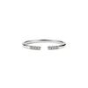 Anel feminino banhado a ouro 18K, europeu e americano, leve, luxuoso, design avançado, incrustado, zircônia, círculo, anel de cauda aberta