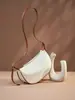 Coleção nova de 2026: Bolsa de balde feminina de grande capacidade feita de couro de flor integral, adequada para usar no ombro, transversalmente ou na mão; uma bolsa de couro simples e versátil