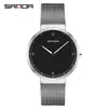 Venta al por mayor de relojes de pareja usados, relojes de pulsera sencillos para hombre, relojes impermeables para mujer para ir al trabajo, relojes de cuarzo versátiles para exámenes de servicio civil
