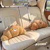 Nuevo Producto de Blue Rain: Reposacabezas y Soporte Lumbar para Coche, Cojín Creativo de Dibujos Animados para Asiento de Coche, Almohada para el Cuello, Cojín Lindo para Coche